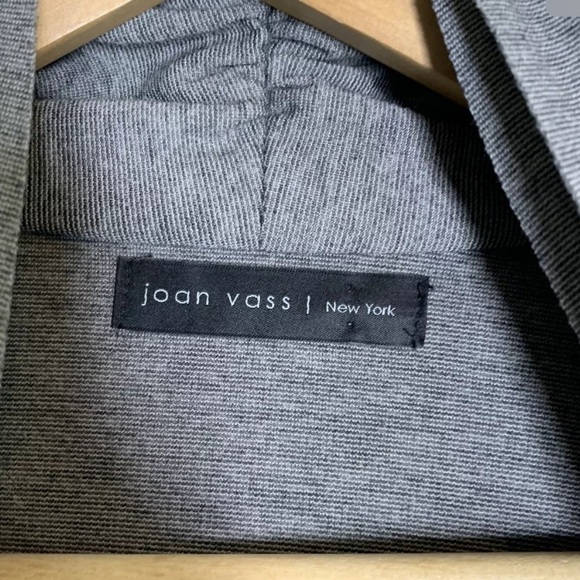 Joan Vass women’s open front Cardigan size M - Picture 2 of 5